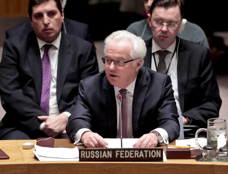 Постоянный представитель РФ при ООН и в Совете Безопасности ООН Виталий Чуркин Постоянный представитель РФ при ООН и в Совете Безопасности ООН Виталий Чуркин