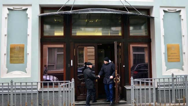 Фасад здания Центральной избирательной комиссии (ЦИК) России. Архивное фото