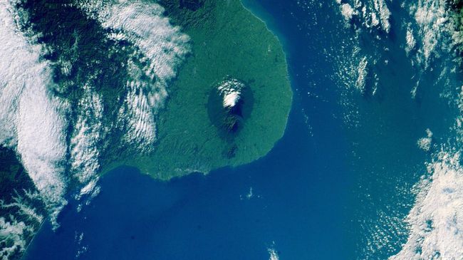 Вид на Новую Зеландию. Архивное фото Вид на Новую Зеландию. Архивное фото