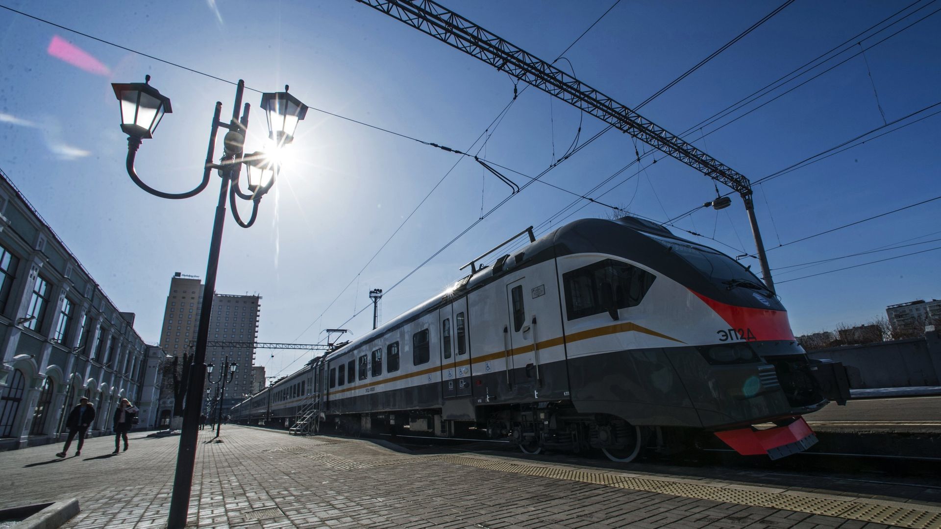 Электропоезд ЭП2Д Электропоезд ЭП2Д - РИА Новости, 1920, 01.08.2024