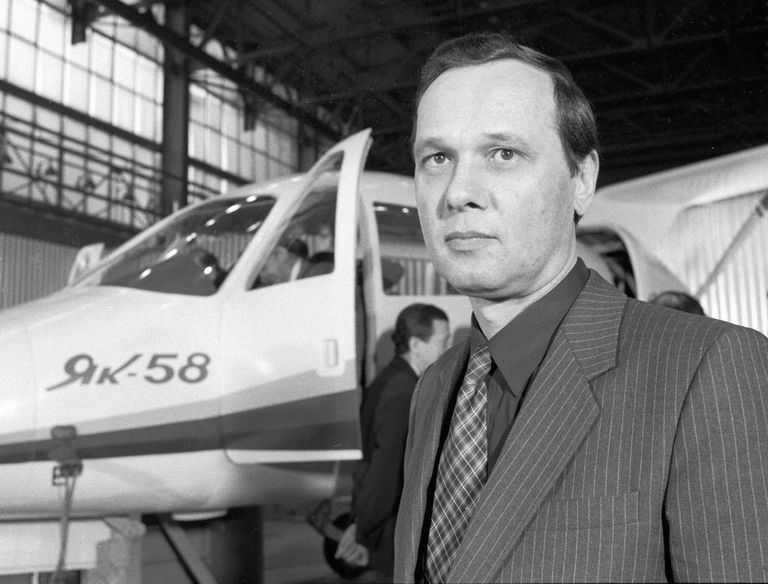 Главный конструктор самолета Як-58 Сергей Яковлев Главный конструктор самолета Як-58 Сергей Яковлев
