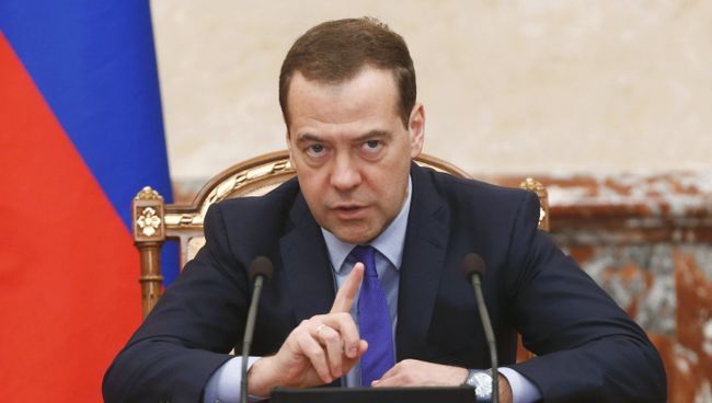 Председатель правительства РФ Дмитрий Медведев. Архивное фото