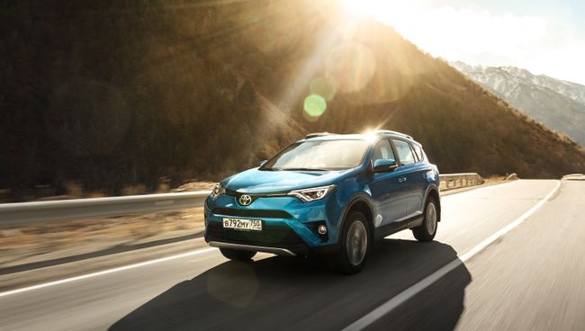Toyota RAV4. Архивное фото Toyota RAV4. Архивное фото