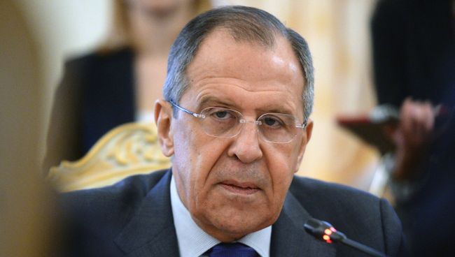 Министр иностранных дел РФ Сергей Лавров. Архивное фото