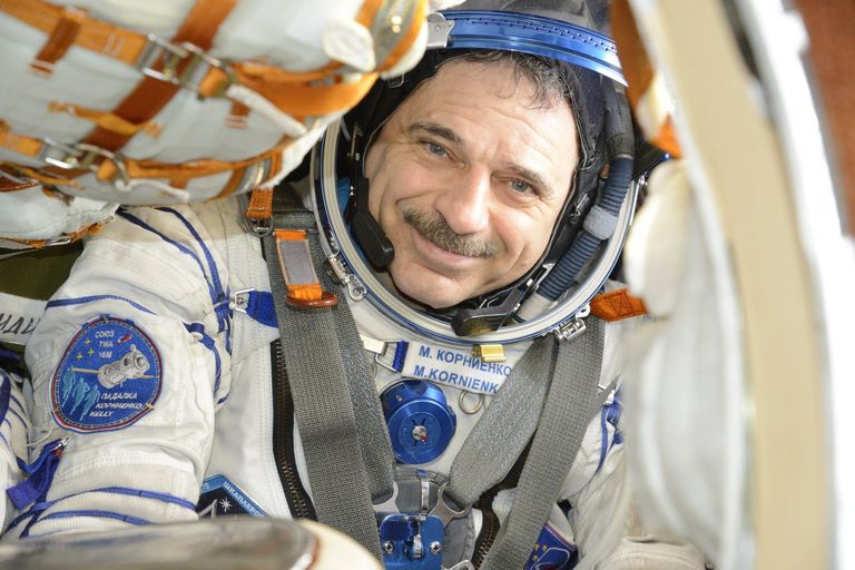 Космонавт Роскосмоса Михаил Корниенко. 25 февраля 2016 Космонавт Роскосмоса Михаил Корниенко. 25 февраля 2016