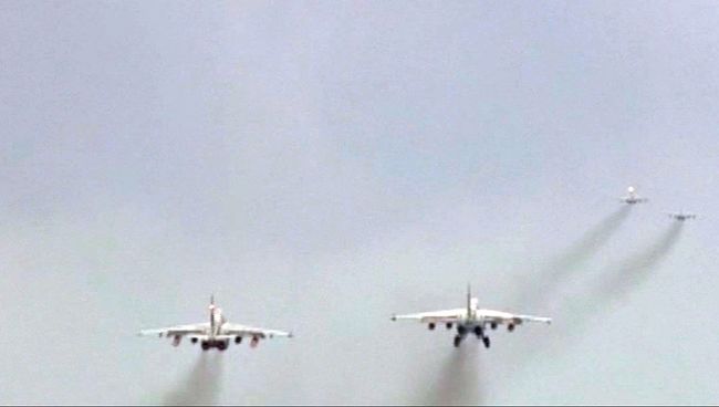 Путь домой: российские штурмовики Су-25 покинули Сирию Путь домой: российские штурмовики Су-25 покинули Сирию