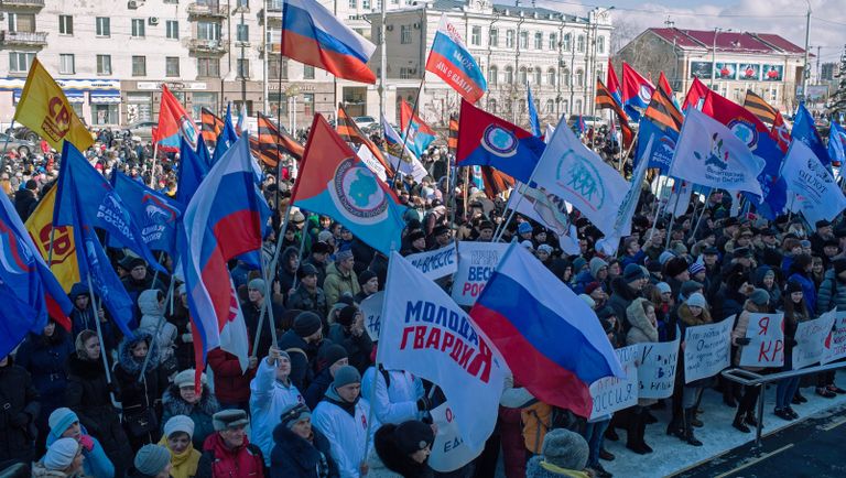 Празднование Дня воссоединения Крыма с Россией