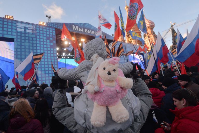 Митинг-концерт Мы вместе на Васильевском спуске Митинг-концерт Мы вместе на Васильевском спуске