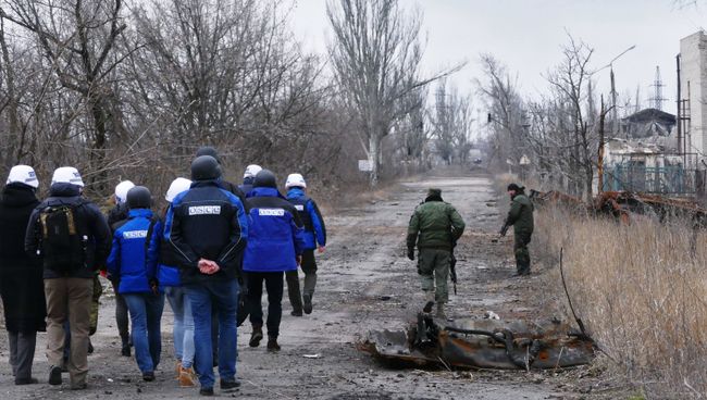 ОБСЕ в Донбассе. Архивное фото ОБСЕ в Донбассе. Архивное фото