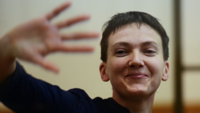 Оглашение приговора Надежде Савченко