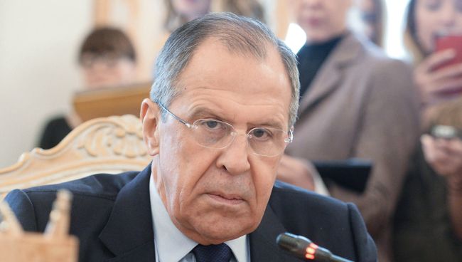 Министр иностранных дел России Сергей Лавров на встрече с министром иностранных дел Германии Франком-Вальтером Штайнмайером в Москве Министр иностранных дел России Сергей Лавров на встрече с министром иностранных дел Германии Франком-Вальтером Штайнмайером в Москве