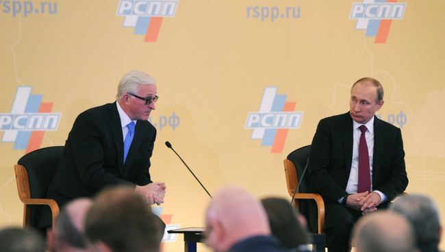 Выступление президента РФ В. Путина на пленарном заседании съезда РСПП Выступление президента РФ В. Путина на пленарном заседании съезда РСПП