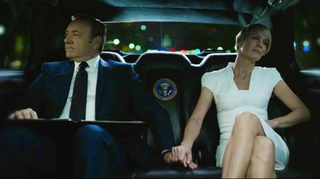 Кадр из телесериала Карточный домик Кадр из телесериала Карточный домик