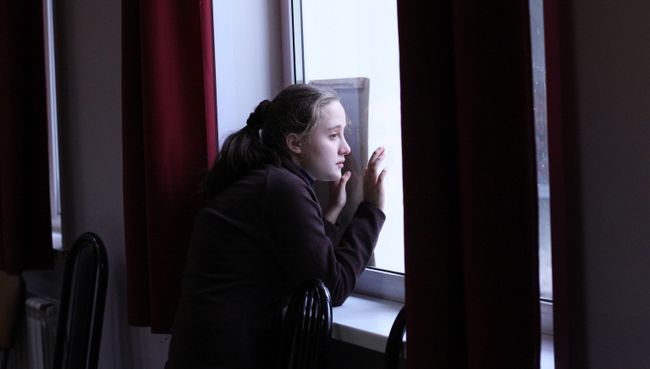 Ученица центра социальной реабилитации. Архивное фото Ученица центра социальной реабилитации. Архивное фото