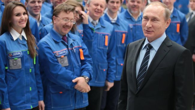 Рабочая поездка президента РФ В. Путина в Нижний Новгород Рабочая поездка президента РФ В. Путина в Нижний Новгород