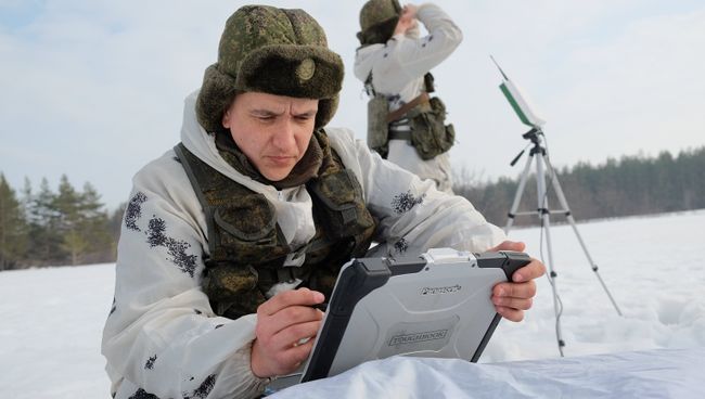 Военнослужащие во время учений. Архивное фото Военнослужащие во время учений. Архивное фото