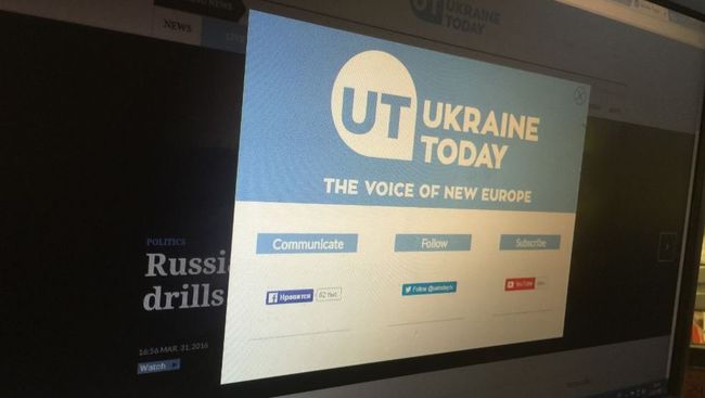 Скриншот страницы иновещательного канала Ukraine Today. Архивное фото Скриншот страницы иновещательного канала Ukraine Today. Архивное фото