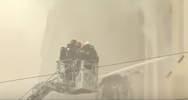 В сети появилось видео пожара в здании Минобороны в Москве. Архивное фото В сети появилось видео пожара в здании Минобороны в Москве. Архивное фото