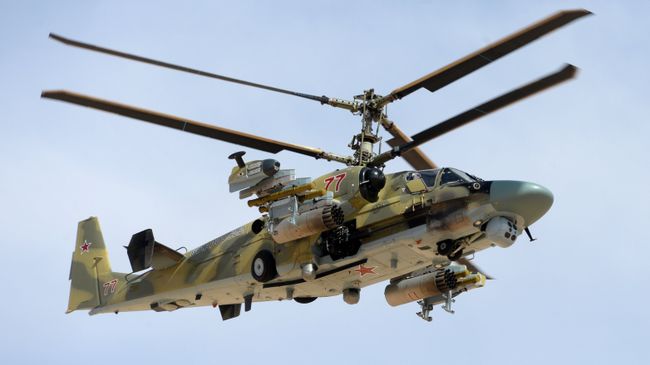 Боевое применение российского вертолета Ка-52 в Сирии. Архивное фото Боевое применение российского вертолета Ка-52 в Сирии. Архивное фото