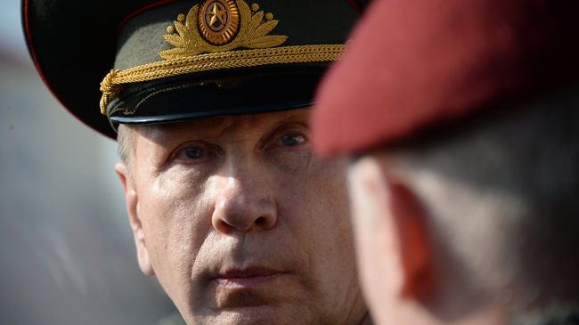 Главнокомандующий внутренними войсками МВД России Виктор Золотов