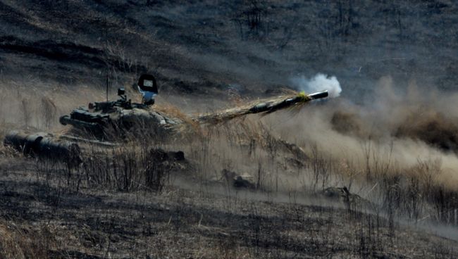 Танк Т-72 ВВО. Архивное фото Танк Т-72 ВВО. Архивное фото