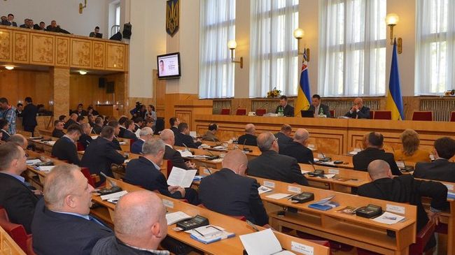 Заседание Областного совета Закарпатской области. Архивное фото Заседание Областного совета Закарпатской области. Архивное фото