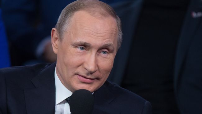 Президент РФ В.Путин участвует в работе III Медиафорума ОНФ Правда и справедливость Президент РФ В.Путин участвует в работе III Медиафорума ОНФ Правда и справедливость