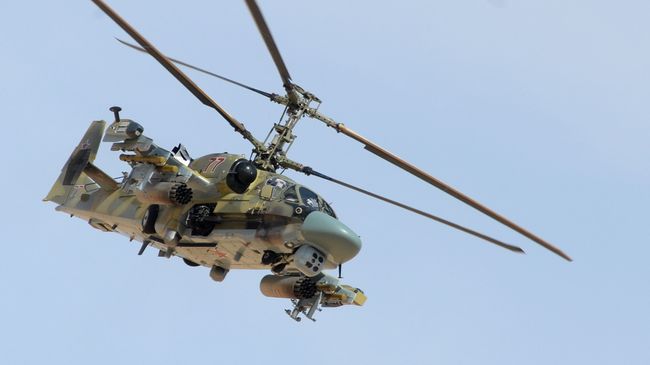 Вертолет Ка-52 Аллигатор. Архивное фото