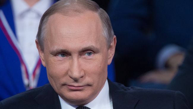 Президент России Владимир Путин. Архивное фото