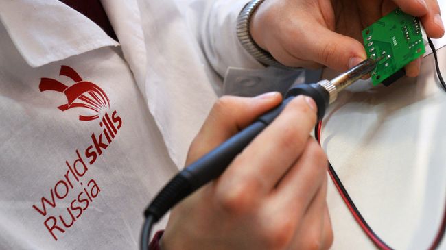 Чемпионат профессионального мастерства по стандартам WorldSkills Russia. Архивное фото Чемпионат профессионального мастерства по стандартам WorldSkills Russia. Архивное фото