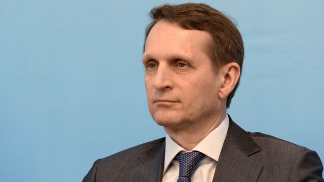 Председатель Государственной Думы РФ Сергей Нарышкин. Архивное фото