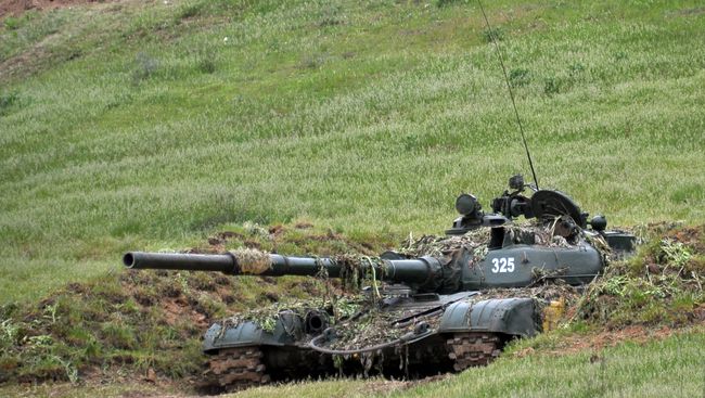Военнослужащие армии обороны Нагорного Карабаха на первой линии обороны. Архивное фото