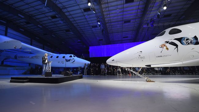 корабль Unity компании Virgin Galactic корабль Unity компании Virgin Galactic