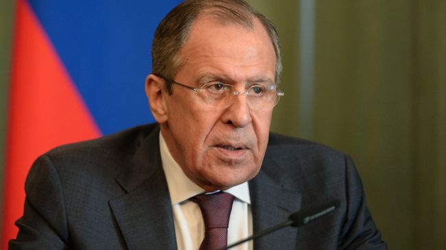 Министр иностранных дел России Сергей Лавров