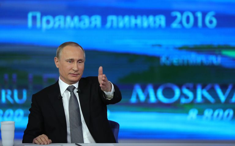 Прямая линия с президентом РФ В. Путиным