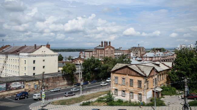 Улицы и здания Самары. Архивное фото Улицы и здания Самары. Архивное фото