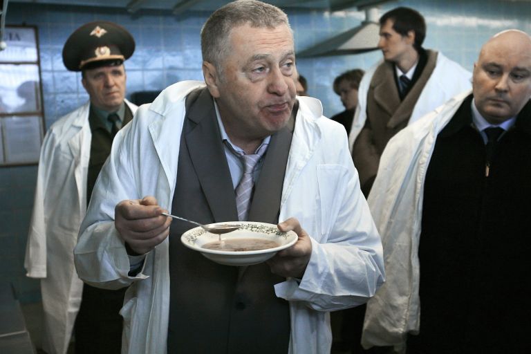 Лидер ЛДПР Владимир Жириновский во время посещения женского СИЗО «Печатники» Лидер ЛДПР Владимир Жириновский во время посещения женского СИЗО «Печатники»