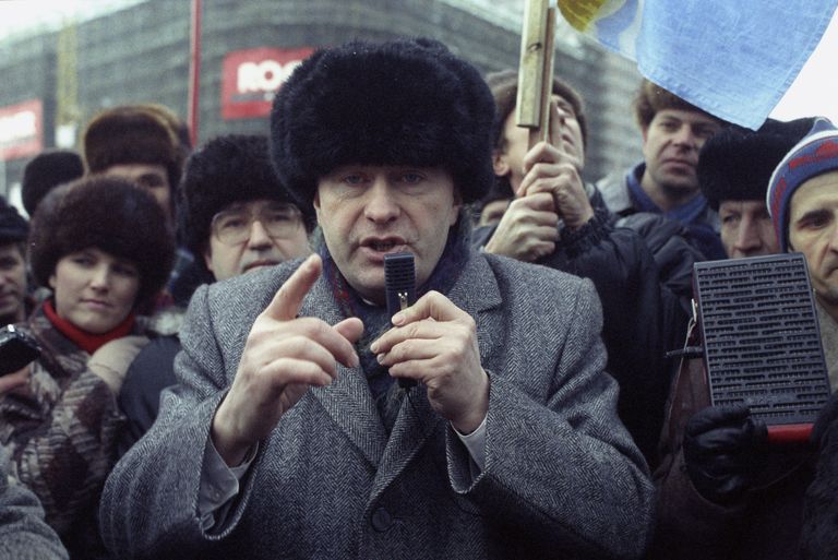 Лидер Либерально-демократической партии России В.В.Жириновский Лидер Либерально-демократической партии России В.В.Жириновский