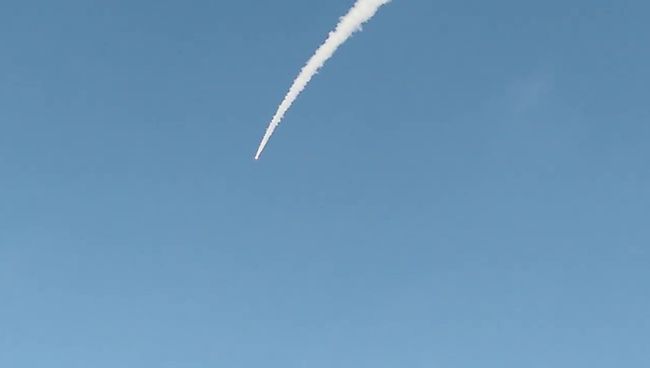 Боевой пуск ракеты из комплекса Искандер-М. Архивное фото Боевой пуск ракеты из комплекса Искандер-М. Архивное фото