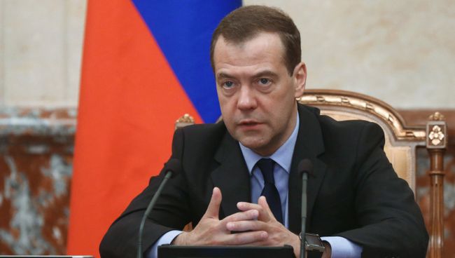 Председатель правительства РФ Дмитрий Медведев. Архивное фото