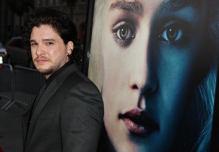 Британский актер Кит Харрингтон на премьере сериала Игра престолов Британский актер Кит Харрингтон на премьере сериала Игра престолов