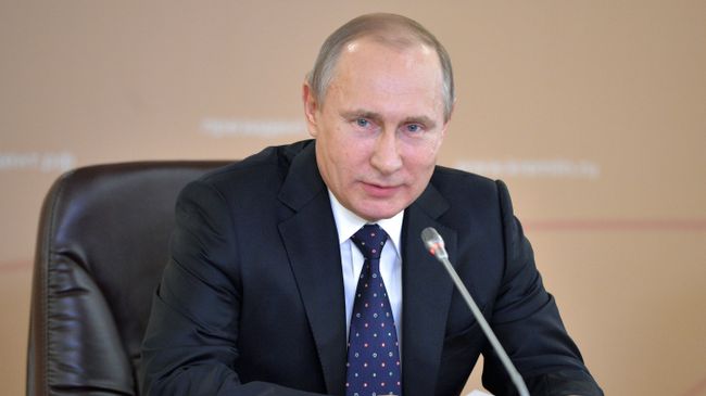 Президент России Владимир Путин. Архивное фото