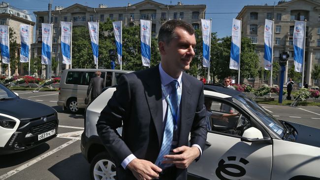 Предприниматель Михаил Прохоров. Архивное Фото. Предприниматель Михаил Прохоров. Архивное Фото.
