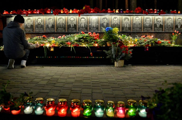 Памятные мероприятия в городе Славутиче посвященные годовщине катастрофы на Чернобыльской АЭС Памятные мероприятия в городе Славутиче посвященные годовщине катастрофы на Чернобыльской АЭС