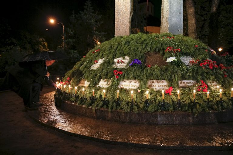 Памятные мероприятия в Киеве посвященные годовщине катастрофы на Чернобыльской АЭС Памятные мероприятия в Киеве посвященные годовщине катастрофы на Чернобыльской АЭС