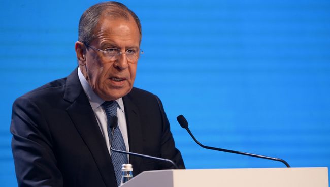 Министр иностранных дел РФ Сергей Лавров на V Московской конференции по международной безопасности Министр иностранных дел РФ Сергей Лавров на V Московской конференции по международной безопасности