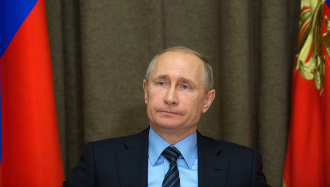 Президент России Владимир Путин. Архивное фото Президент России Владимир Путин. Архивное фото
