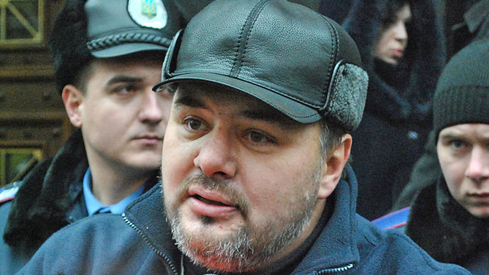 Руслан Коцаба в ходе митинга у здания Генпрокуратуры Украины в Киеве Руслан Коцаба в ходе митинга у здания Генпрокуратуры Украины в Киеве - РИА Новости, 1920, 25.06.2021