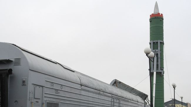 Боевой железнодорожный ракетный комплекс, Архивное фото Боевой железнодорожный ракетный комплекс, Архивное фото