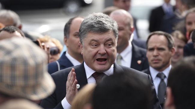 Президент Украины Петр Порошенко. Архивное фото Президент Украины Петр Порошенко. Архивное фото